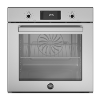 Professional Built-in Oven 60cm LCD, Stainless Steel
