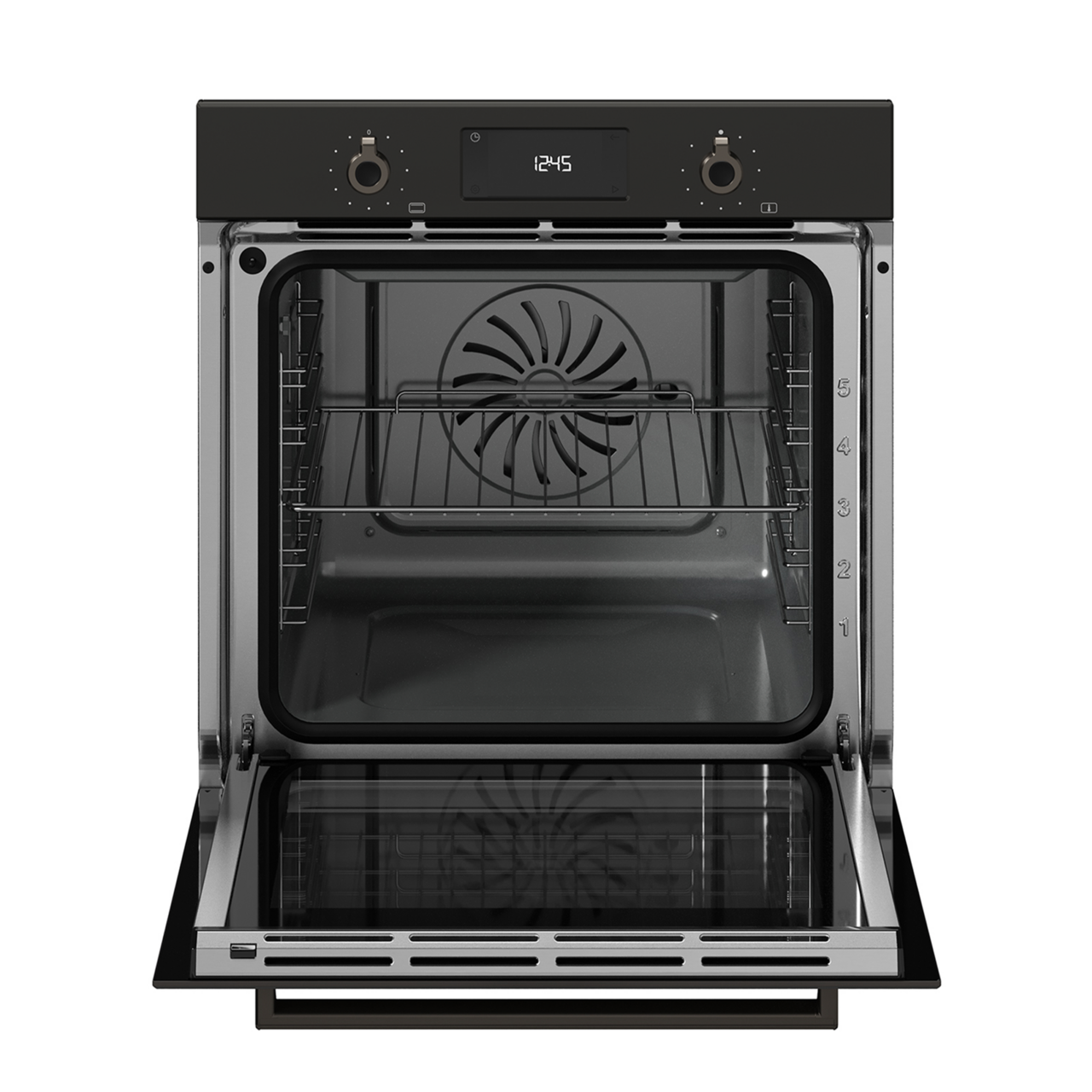 Professional Built-in Oven 60cm LCD, Carbonio