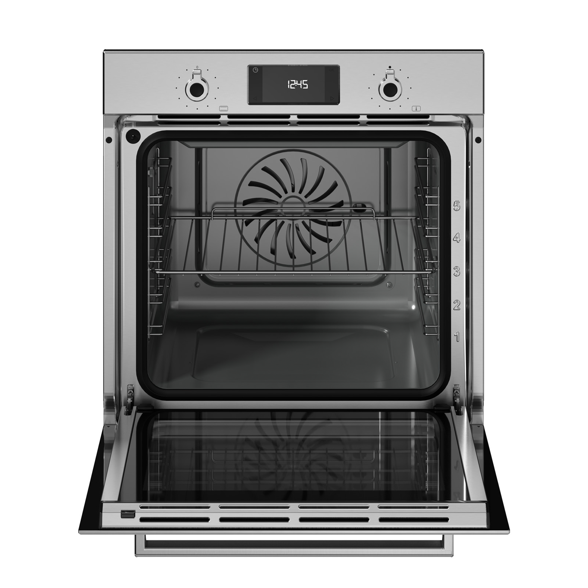 Professional Built-in Oven 60cm PYRO, LCD, Stainless Steel