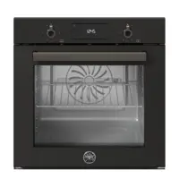Professional Built-in Oven 60cm PYRO, LCD, Carbonio