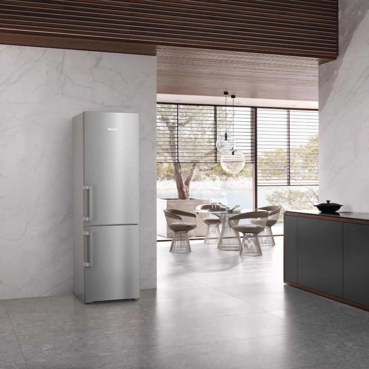 Miele Fristående kyl/frys KFN 4795 CD Rostfritt