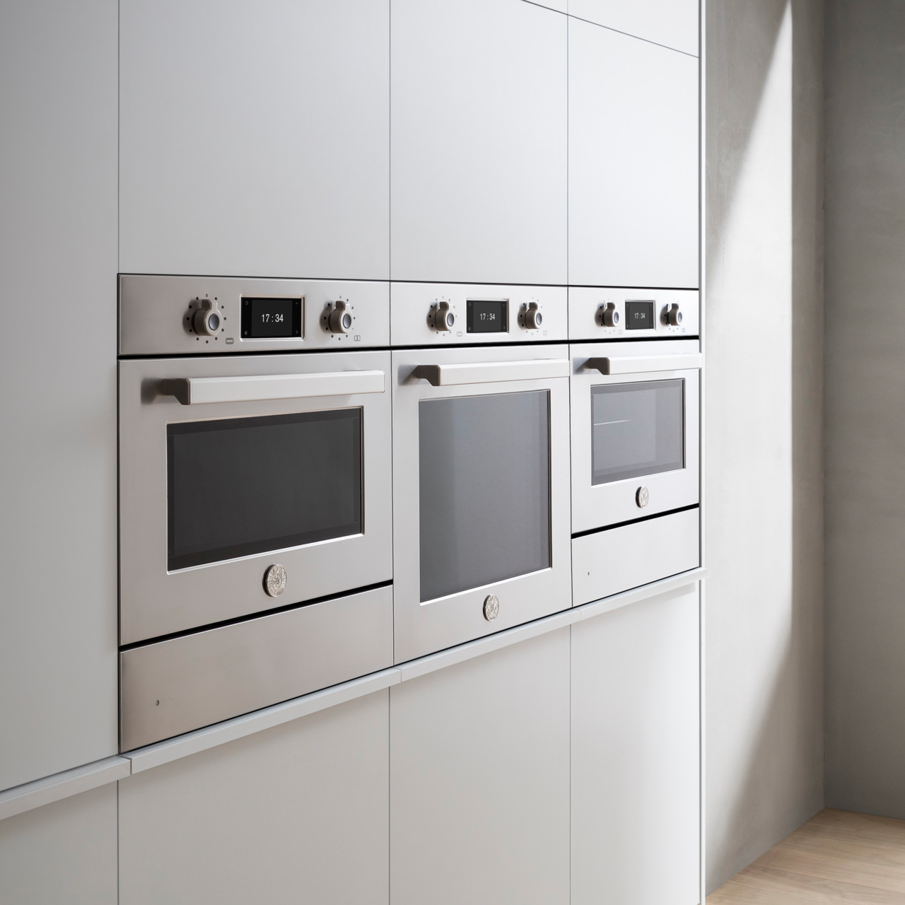 Professional Oven with Microwave 45cm, Stainless Steel