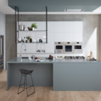Professional Oven with Microwave 45cm, Stainless Steel