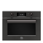 Professional Oven with Microwave 45cm, Matte Black Carbon