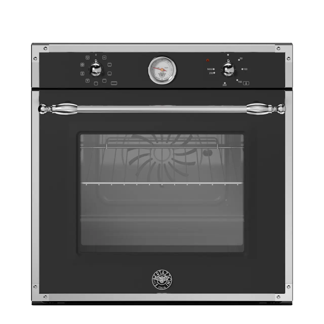 Heritage Built-in Oven 60cm, Matte Black