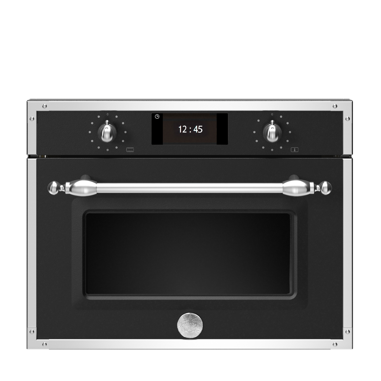 Heritage Oven with Microwave 45cm, Matte Black
