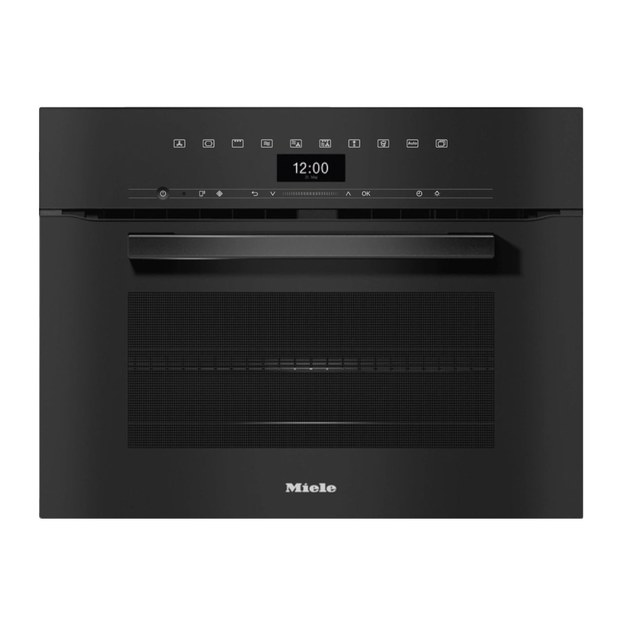 Miele Kombiugn H 7440 BM Obsidiansvart