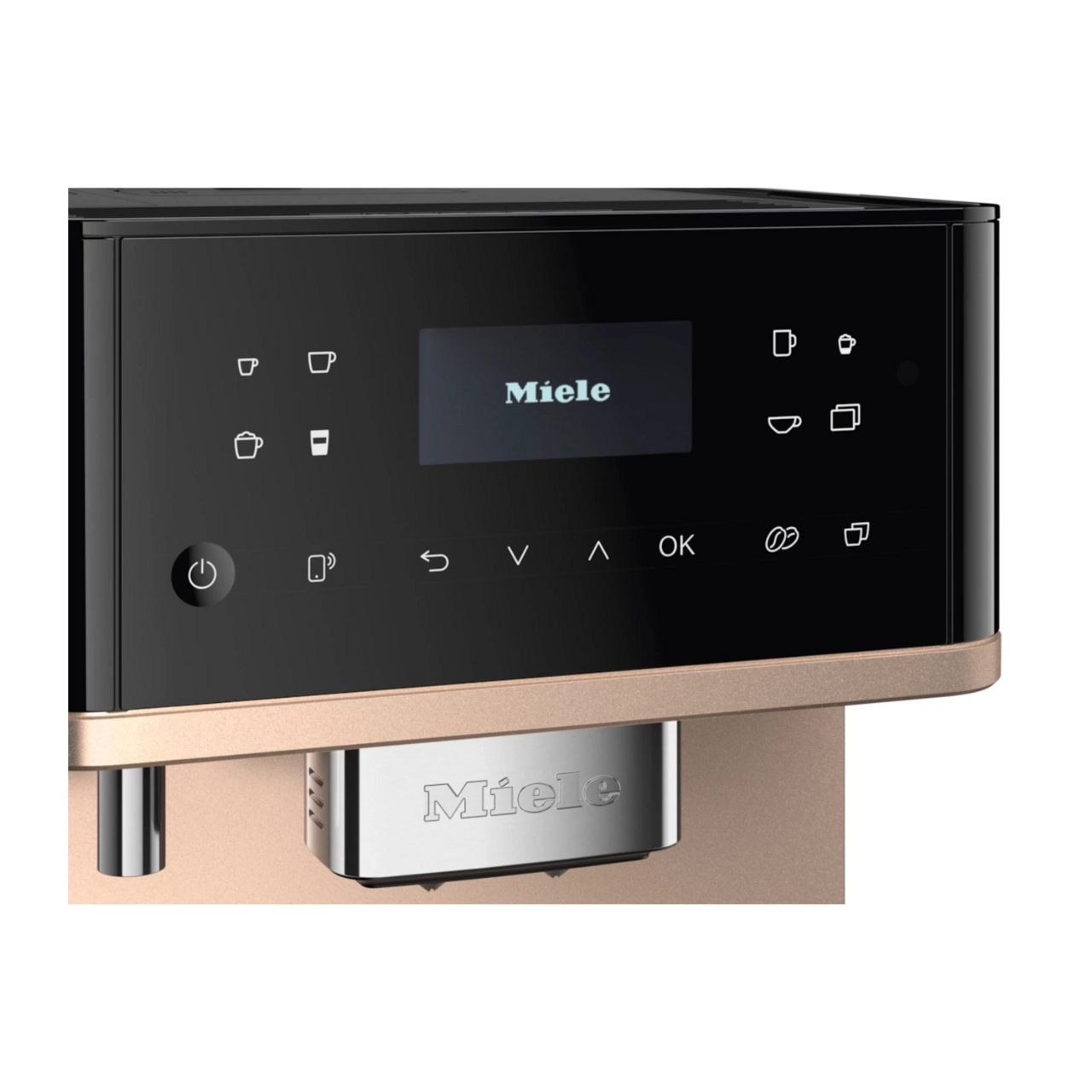 Miele Kaffemaskin CM 6360 Svart/Rose