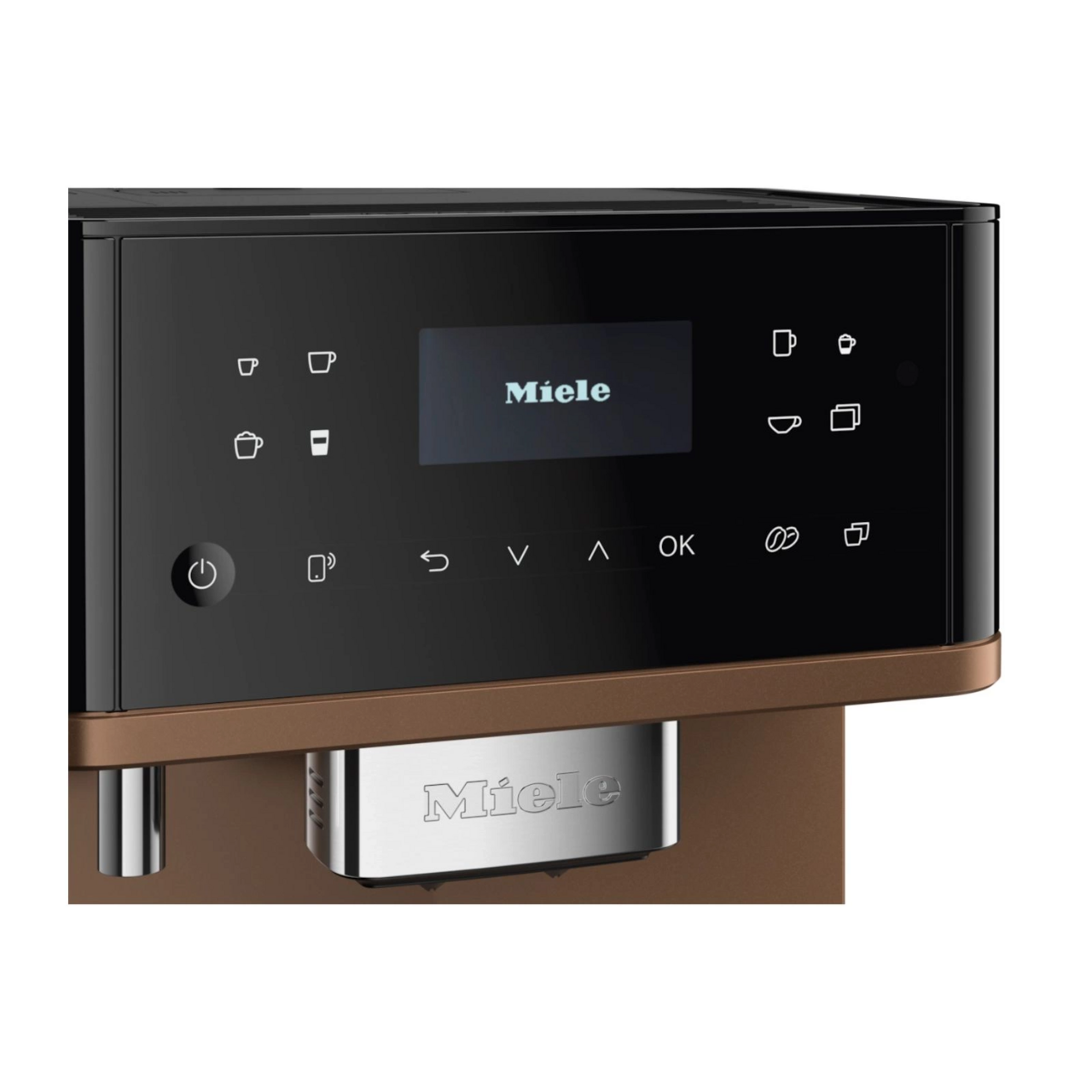 Miele Kaffemaskin CM 6360 Svart/Brons