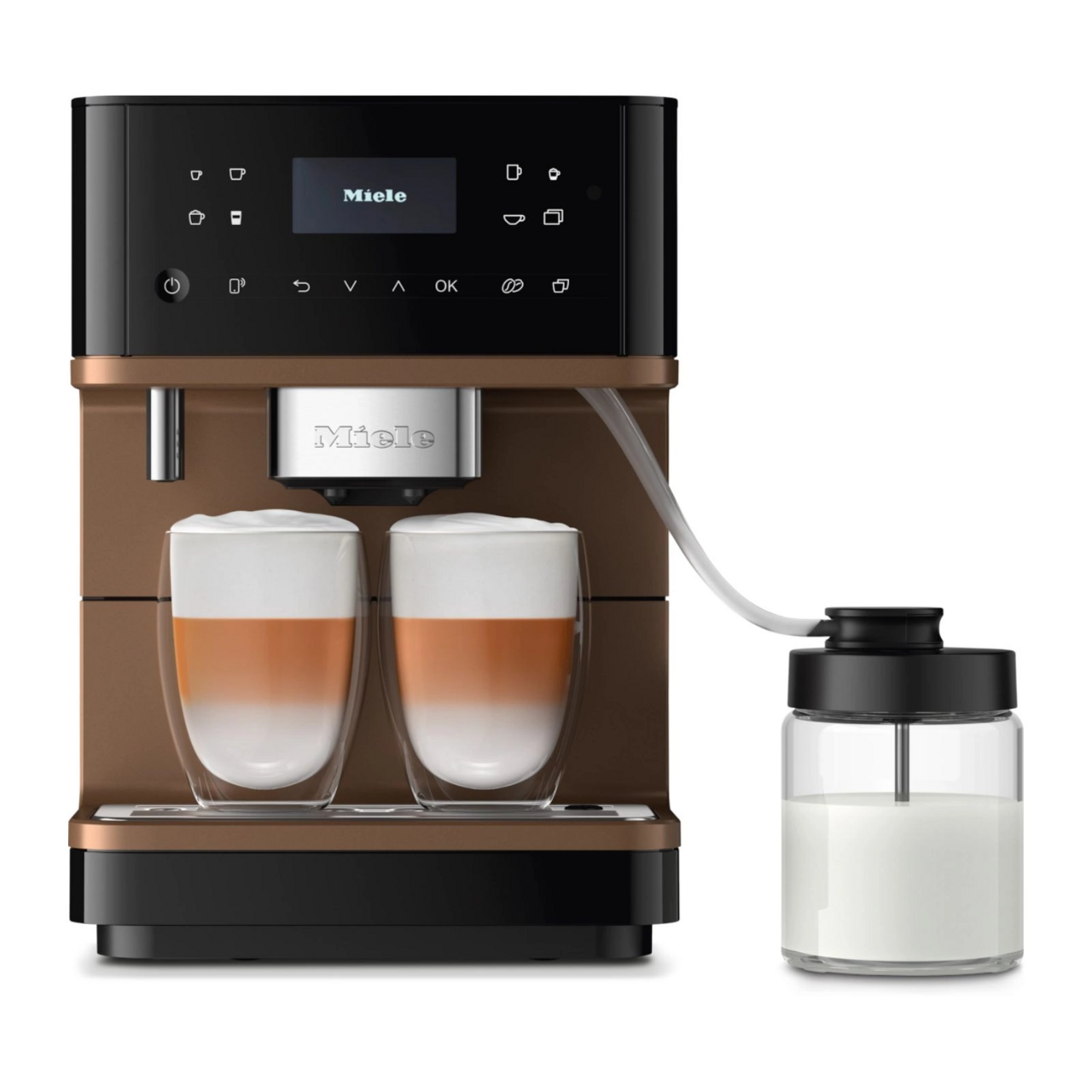 Miele Kaffemaskin CM 6360 Svart/Brons