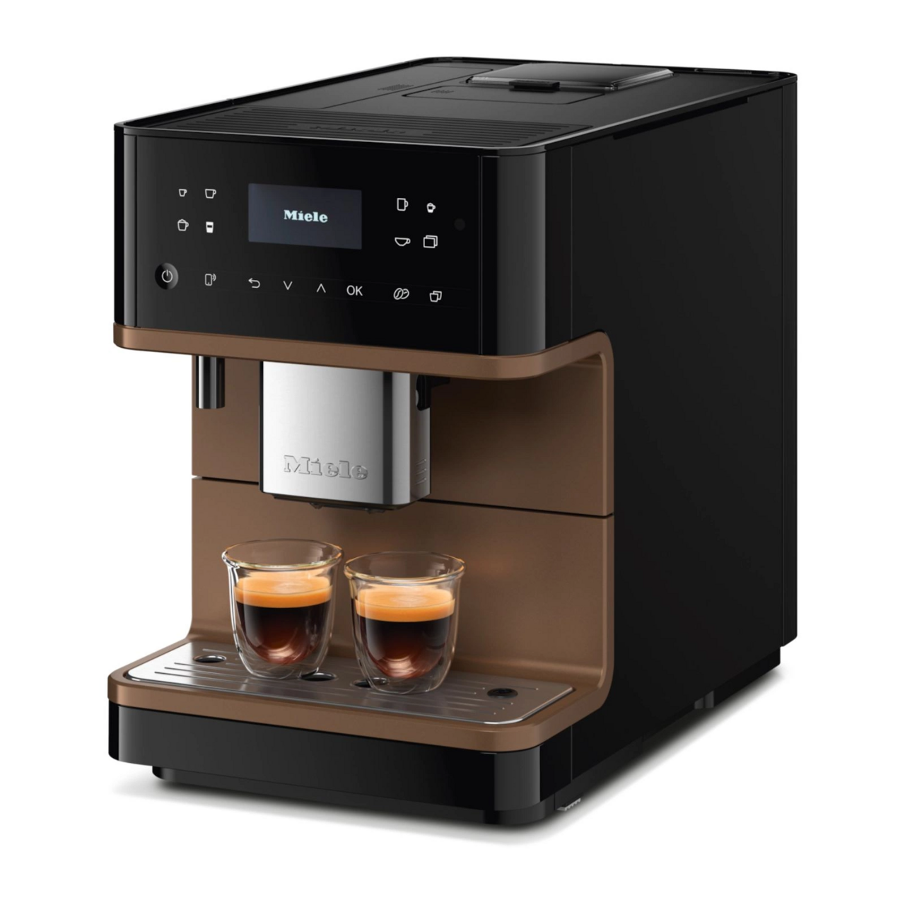 Miele Kaffemaskin CM 6360 Svart/Brons