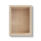 Vitrin väggskåp 60x39x80 cm