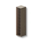 Display Cabinet Unit 60x60x260 cm