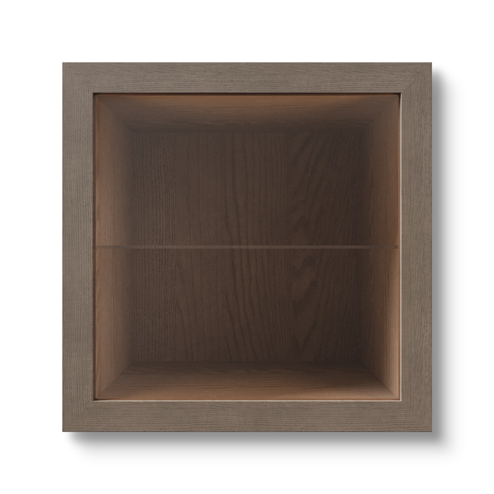 Vitrin väggskåp 60x60x60 cm