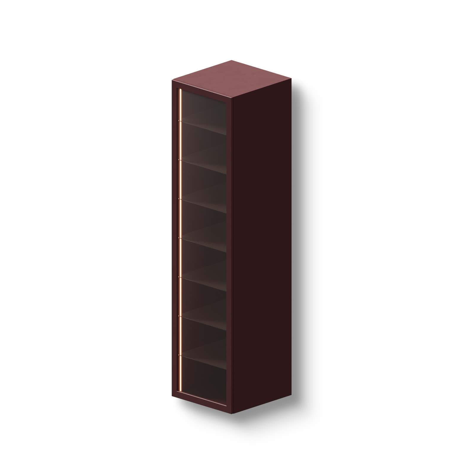 Vitrin högskåp 60x60x240 cm