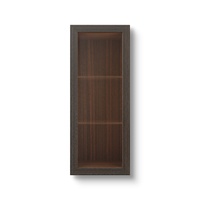 Vitrin väggskåp 40x39x100 cm