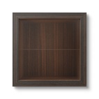 Vitrin väggskåp 60x39x60 cm