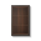 Vitrin väggskåp 60x39x100 cm