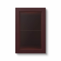 Vitrin väggskåp 40x60x60 cm