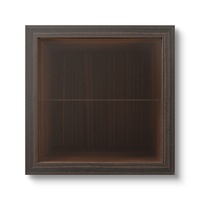 Vitrin väggskåp 60x60x60 cm