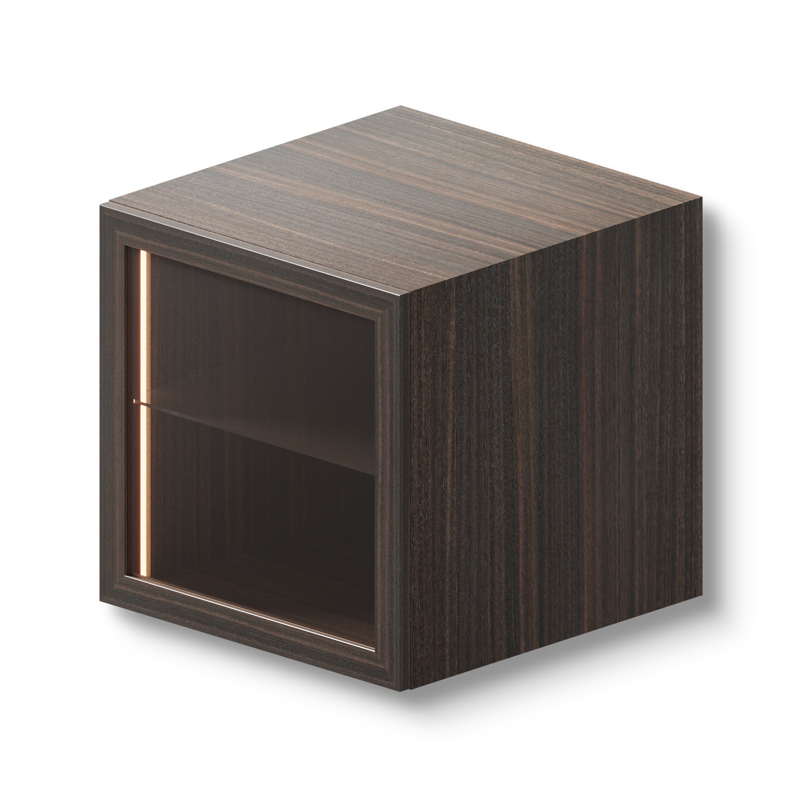 Vitrin väggskåp 60x60x60 cm