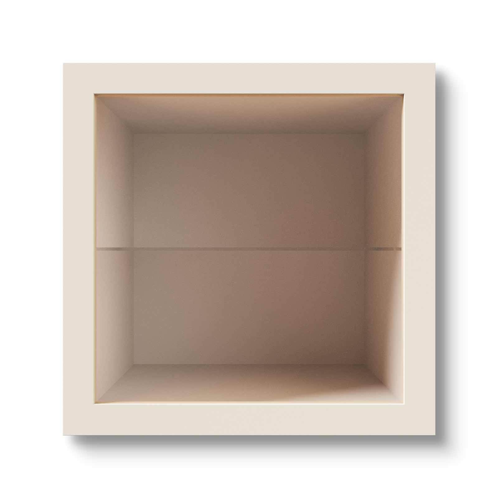 Vitrin väggskåp 60x60x60 cm