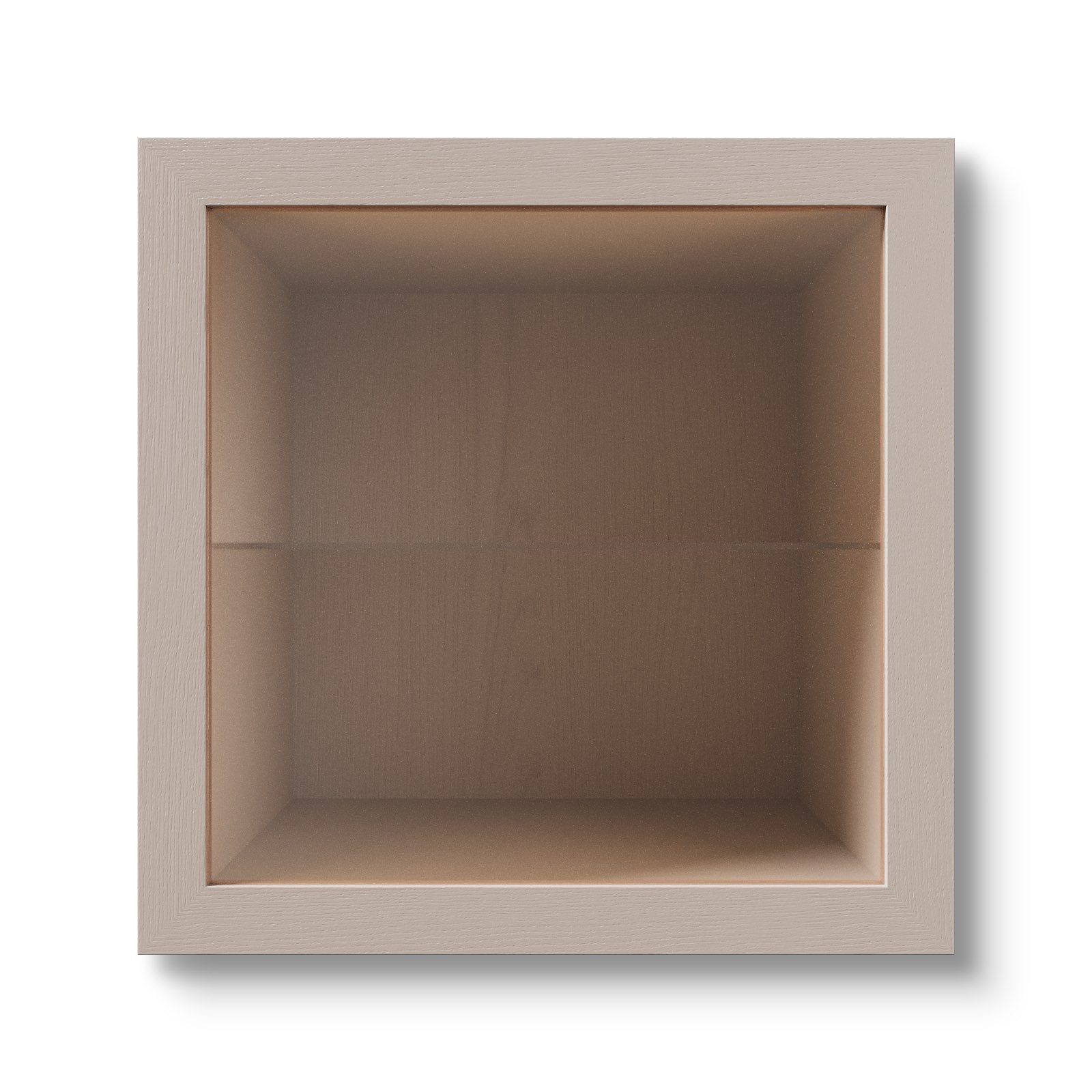 Vitrin väggskåp 60x60x60 cm