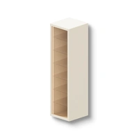 Display Cabinet High Unit 60x60x220 cm