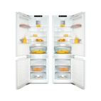 Miele paket KFN 7734 F Integrerad kyl/frysskåp 2x