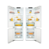 Miele paket KFN 7734 F Integrerad kyl/frysskåp 2x