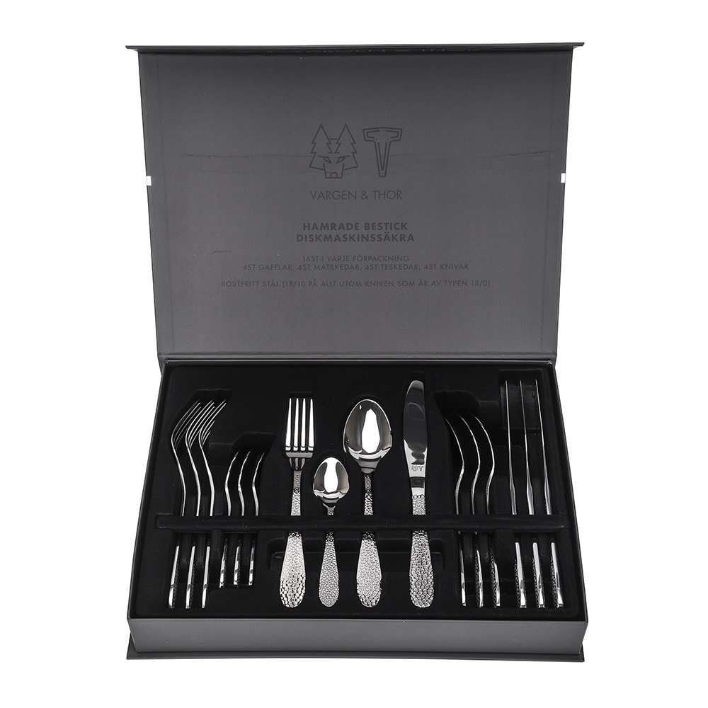 Gråfot Silverware Set Silver