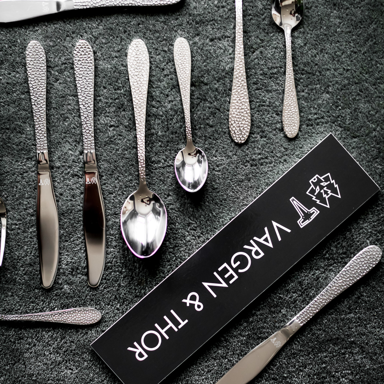 Gråfot Silverware Set Silver