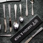 Gråfot Silverware Set Silver