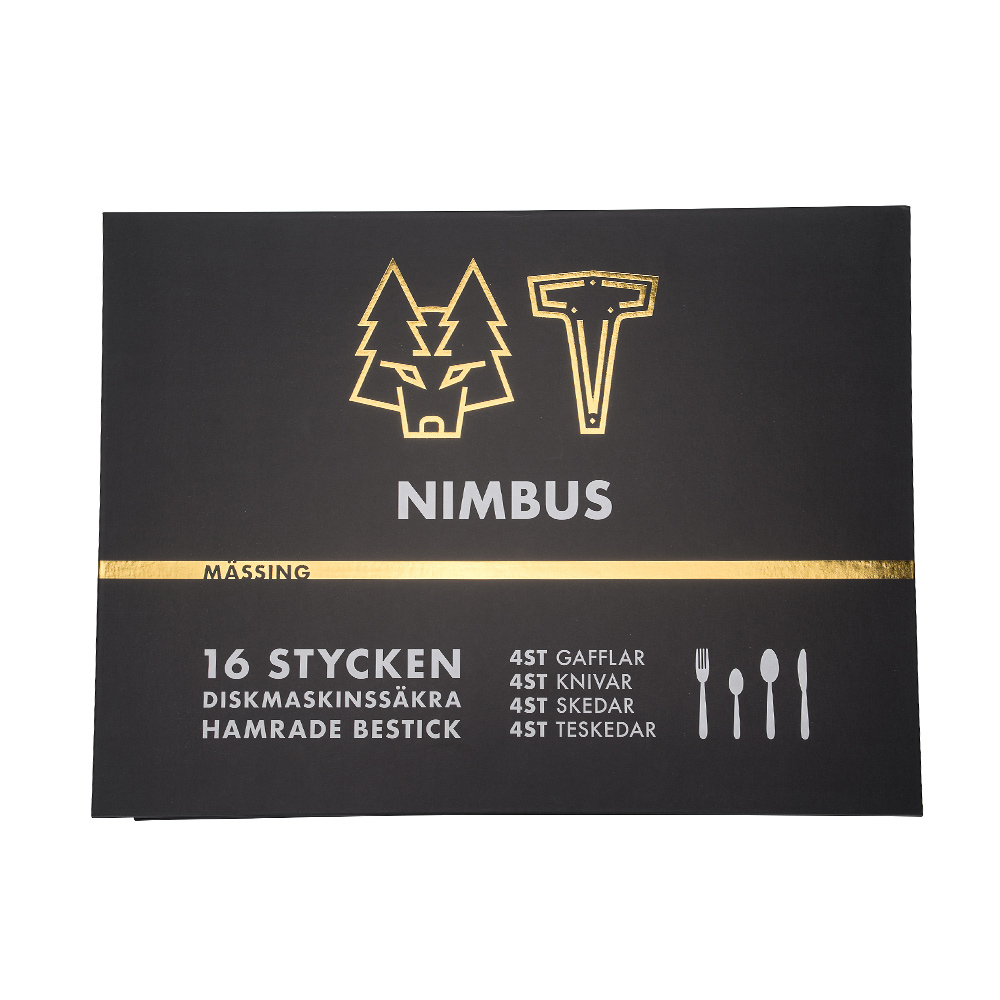 Nimbus Brass Cutlery Set