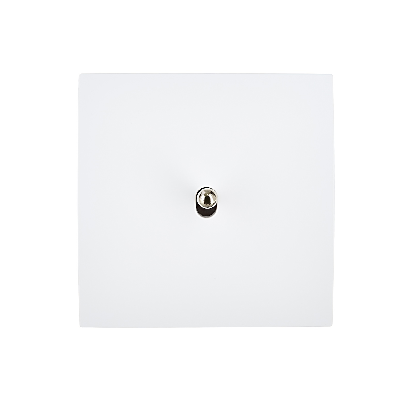 Karo Strömbrytare singel - Vit Satin