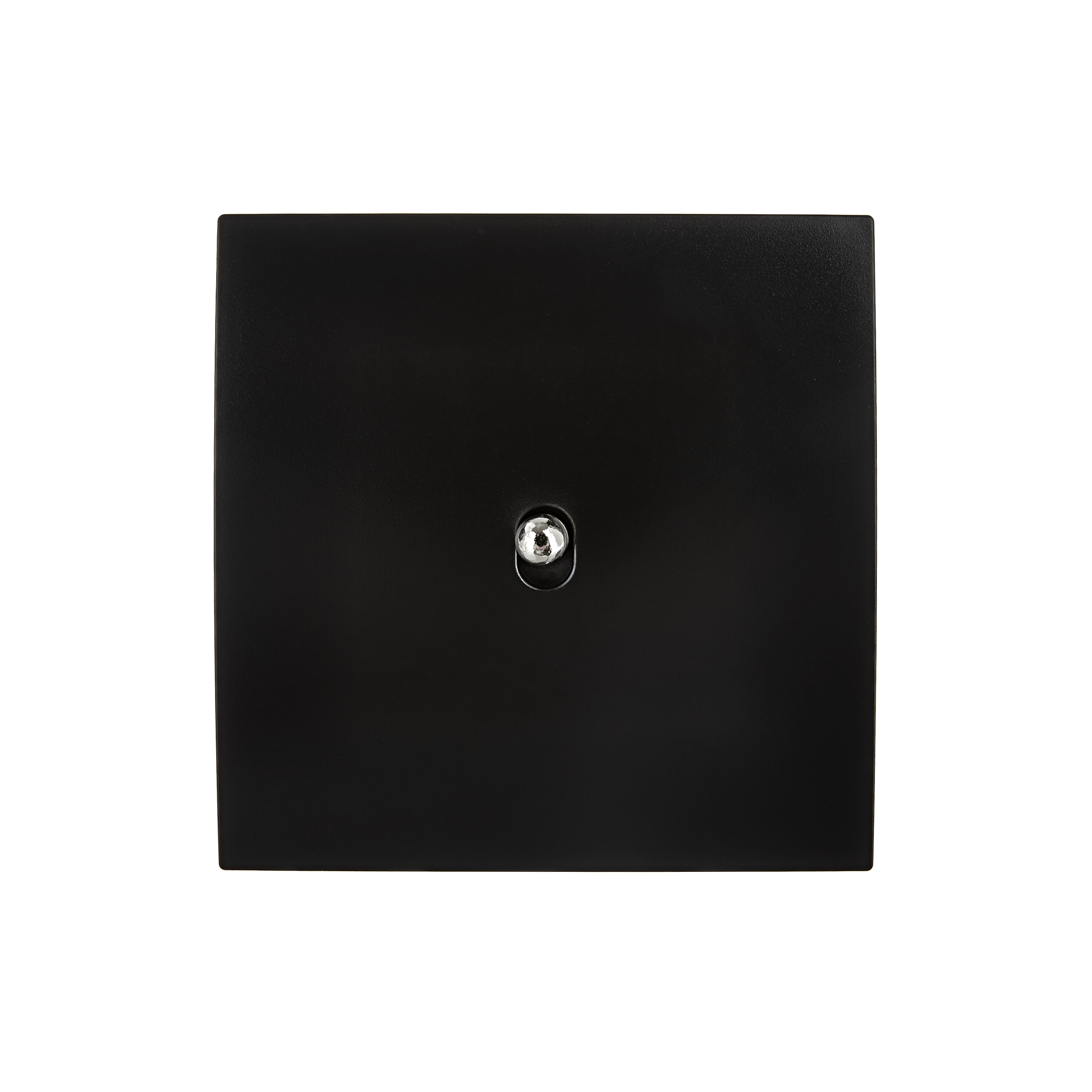 Karo Strömbrytare push 80x80 - Svart