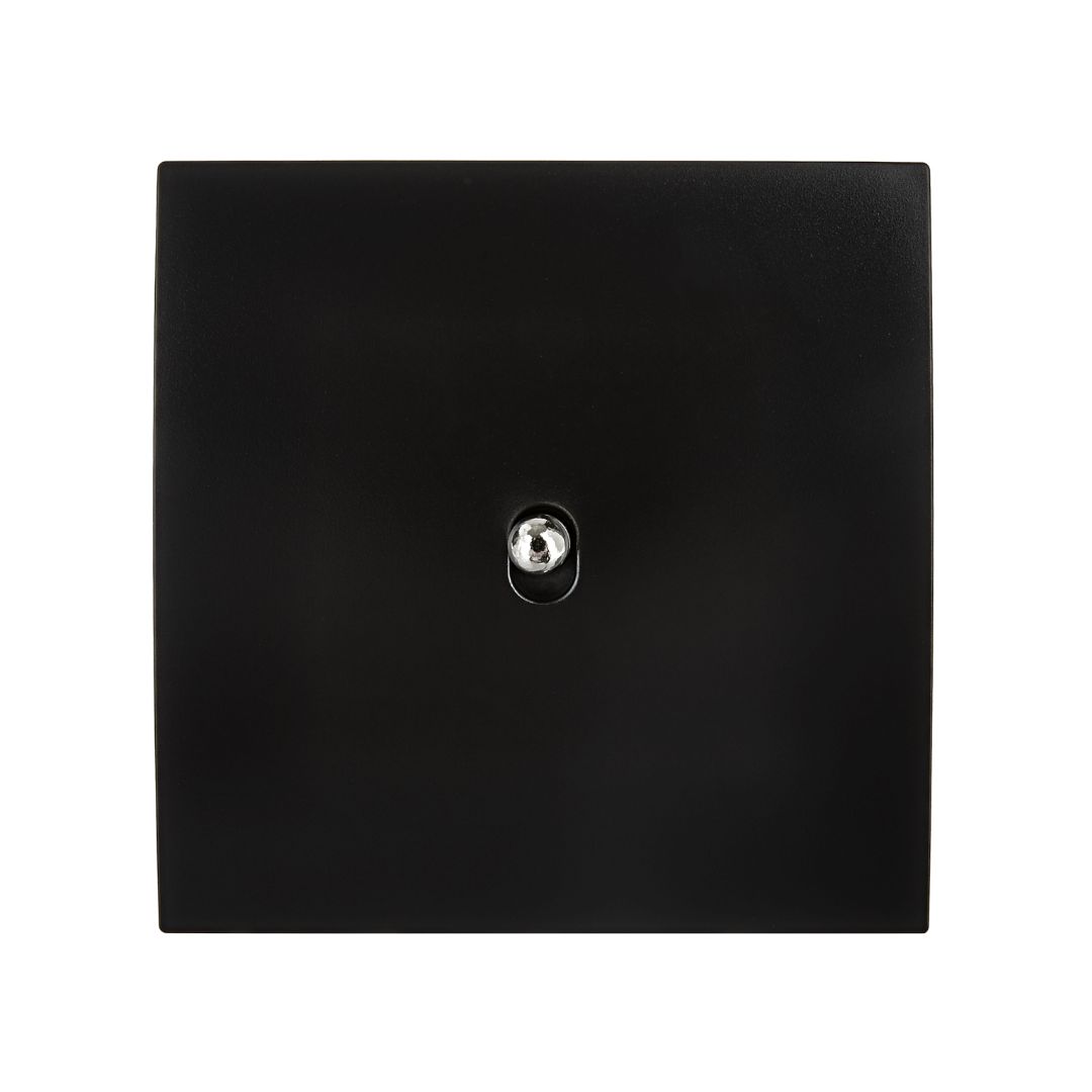 Hitera Strömbrytare 85x85 - Svart