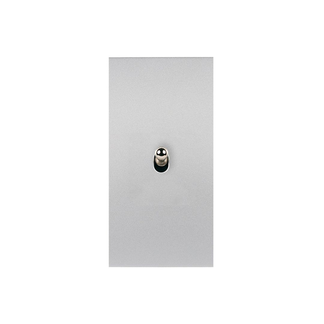 Karo Strömbrytare push 40x80 - Silver Satin