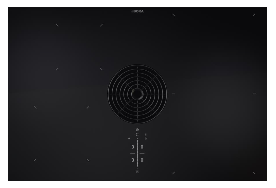 BORA M Pure with induction zones - carbon filter