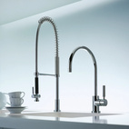Tara Kitchen Mixer Brushed Platinum
