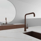 Accent Square Rust Kitchen Mixer