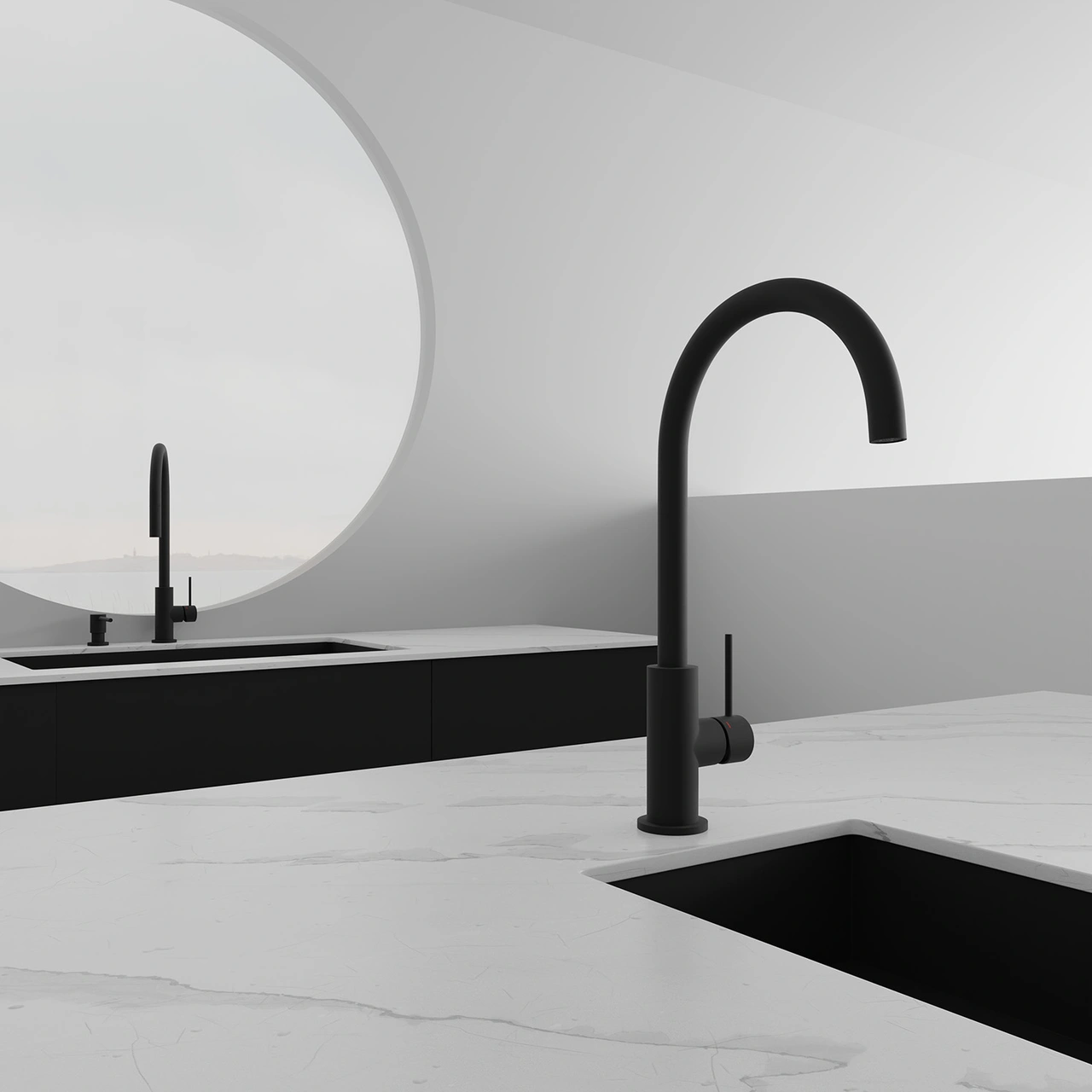 Köksblandare Accent Coal - Utan Diskmaskinsavst.