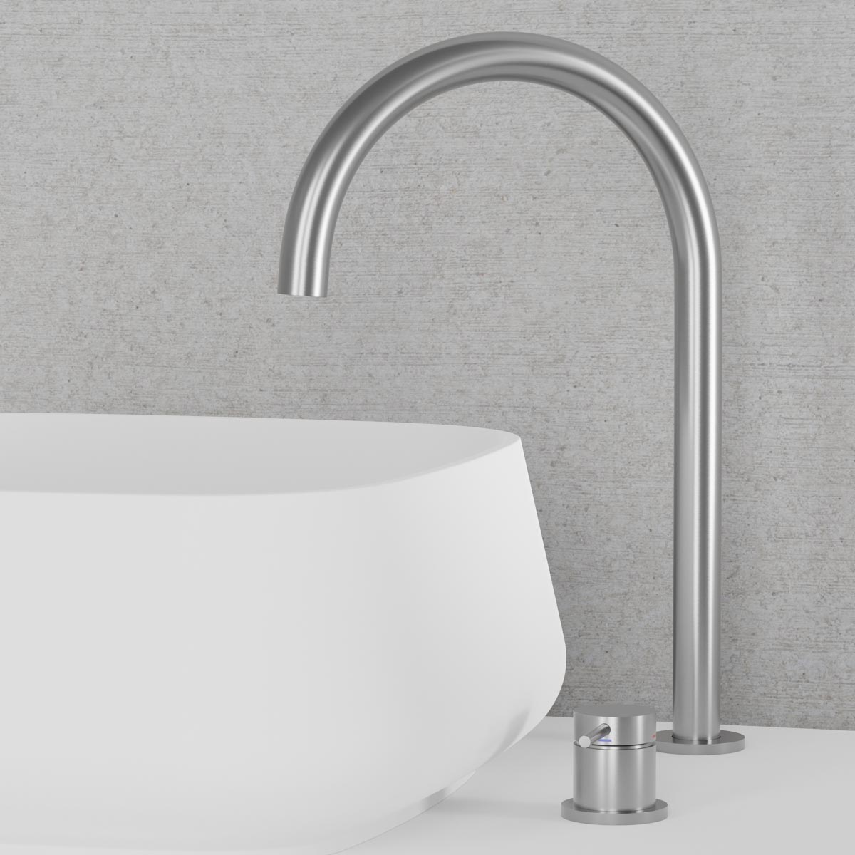 Köksblandare Steel Harmonized K2 Original - Utan Diskmaskinavst.