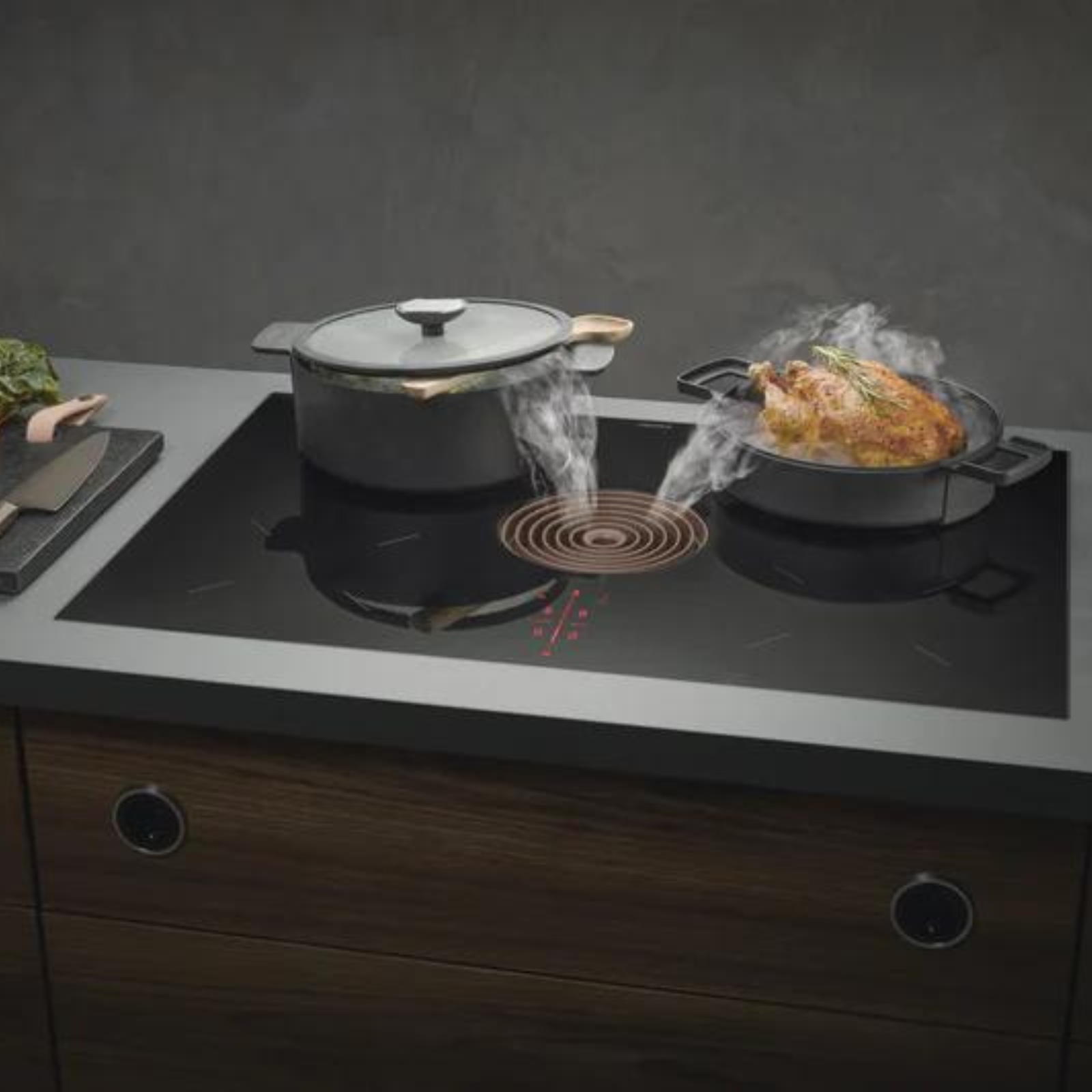 Pure Induction Cooktop - for Exhaust Air