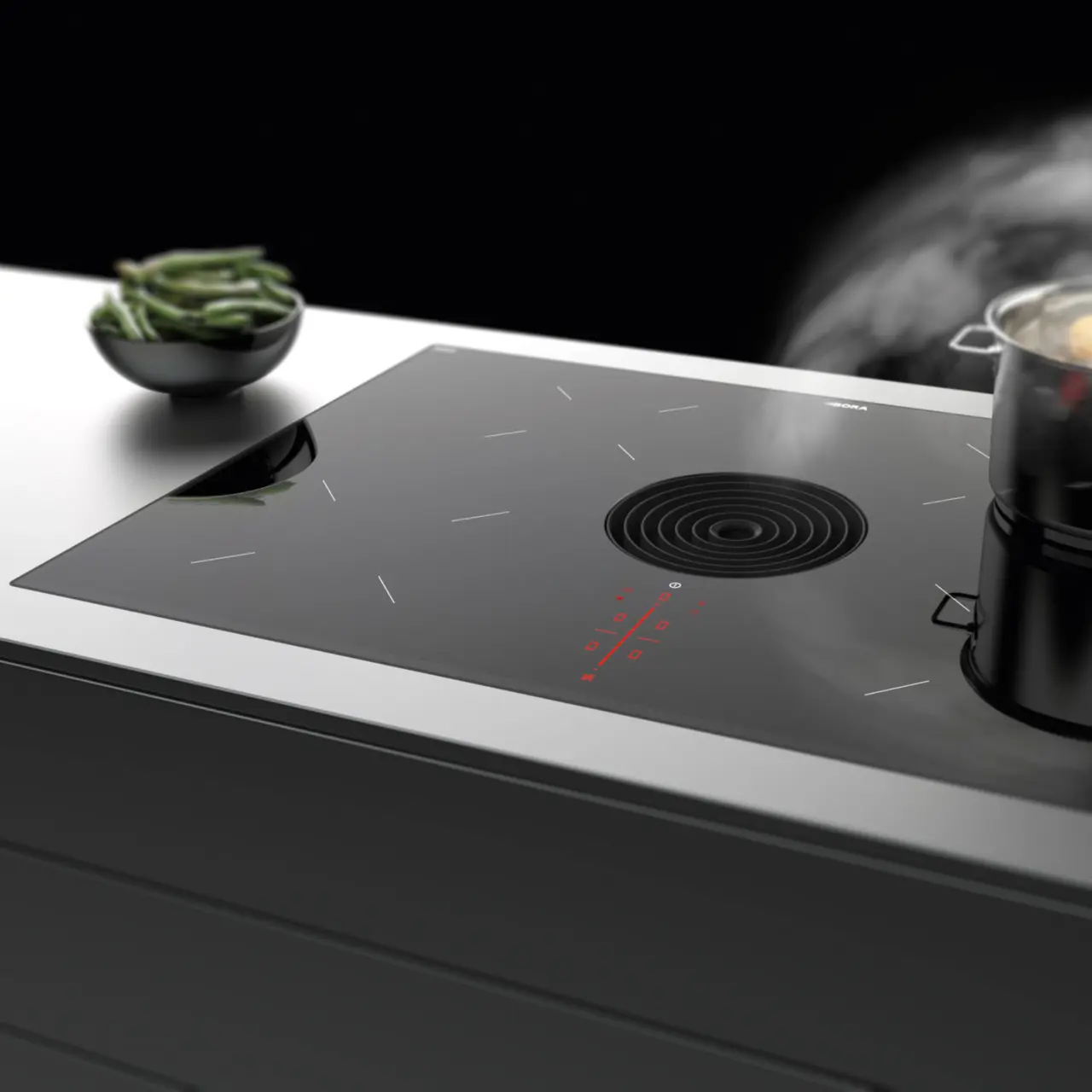 BORA M Pure with induction zones - carbon filter