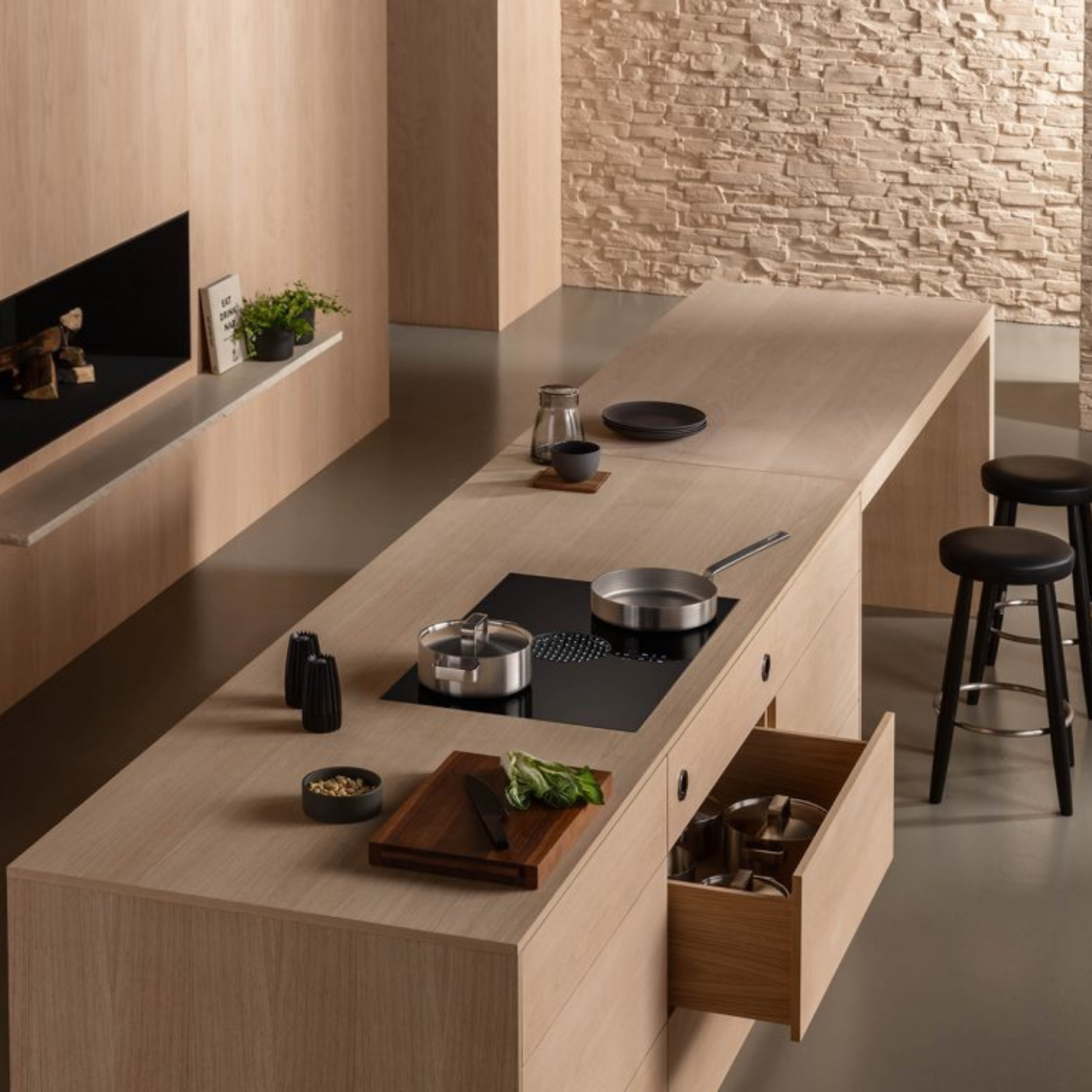 BORA X Pure Induktionshäll med Flexibla Zoner - Frånluft