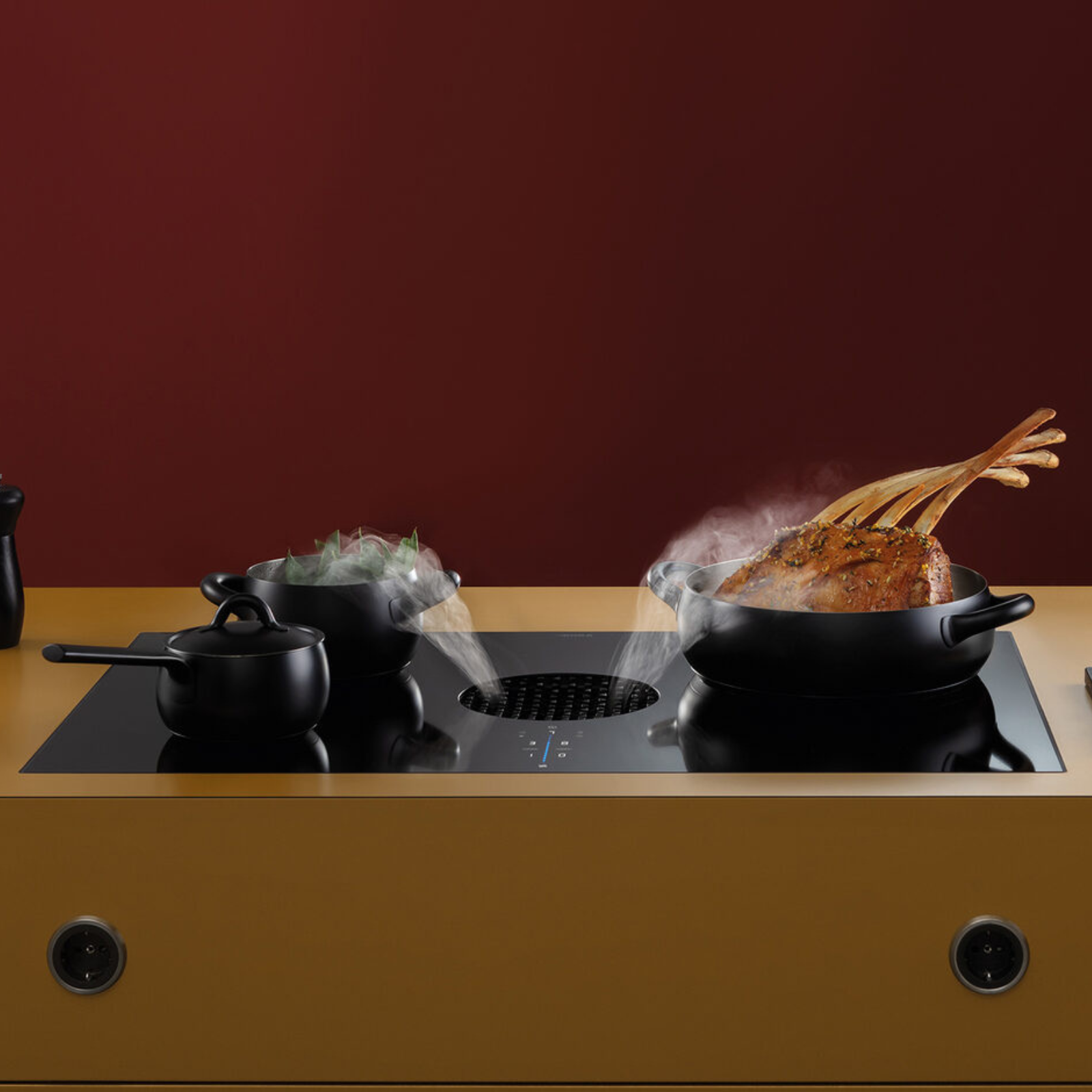 BORA X Pure Induktionshäll med Flexibla Zoner - Kolfilter