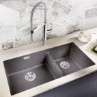 Diskho Subline 430/270-U Silgranit Infino Antracit