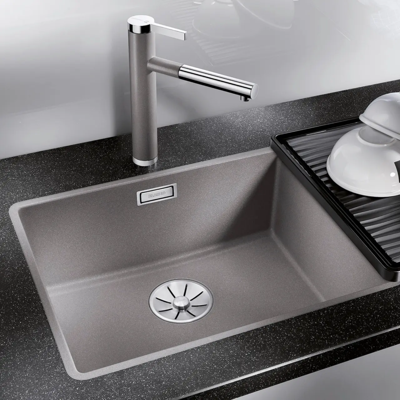 Subline 500-F Silgranit Infino Anthracite Sink