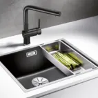 Subline 500-IF Steelframe Infino Anthracite Sink